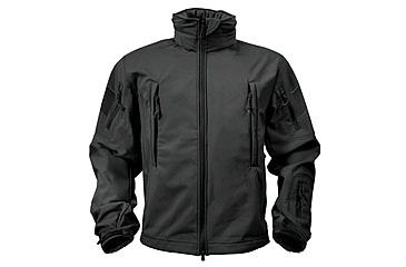 Image of Rothco Special Ops Soft Shell Jacket - Men's, S, Camo, 12055-MidnightWoodlandCamo-S