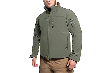 Image of Rothco Stealth Ops Soft Shell Tactical Jacket, Olive Drab, Large, 3806-OliveDrab-L
