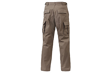 Image of Rothco Tactical BDU Cargo Pants, Black, Medium, Short, 7971-Black-M-Short31-35Waist2612-2912Length