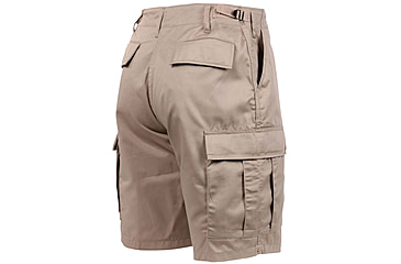 Image of Rothco BDU Shorts, Khaki, Extra Small, 65203-Khaki-XS
