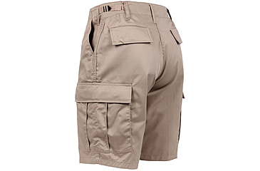 Image of Rothco BDU Shorts, Khaki, Extra Small, 65203-Khaki-XS