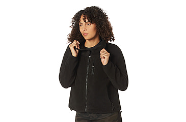 Image of Rothco Trailsman Sherpa Fleece Jacket - Womens, Black, Small, 13150-Black-S