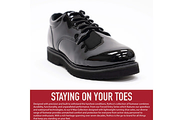 Image of Rothco Uniform Oxford Work Sole, 9.5, Regular, 5250-9.5