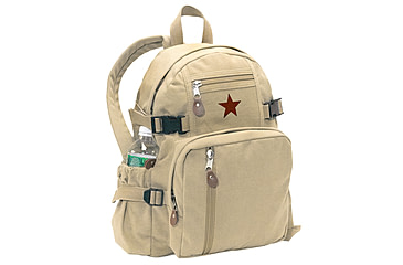 Image of Rothco Vintage Canvas Compact Backpack, Smokey Branch Camo, 9720-SmokeyBranchCamo
