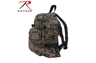 Image of Rothco Vintage Canvas Compact Backpack, Smokey Branch Camo, 9720-SmokeyBranchCamo