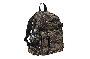 Image of Rothco Vintage Canvas Compact Backpack, Smokey Branch Camo, 9720-SmokeyBranchCamo