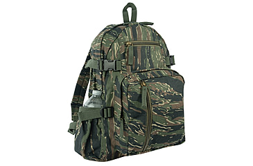 Image of Rothco Vintage Canvas Compact Backpack, Tiger Stripe Camo, 91530-TigerStripeCamo