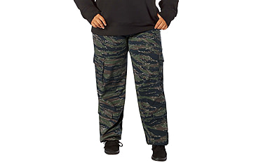 Image of Rothco Vintage Paratrooper Fatigue Pants - Womens, Tiger Stripe Camo, Extra Large, 33860-TigerStripeCamo-XL