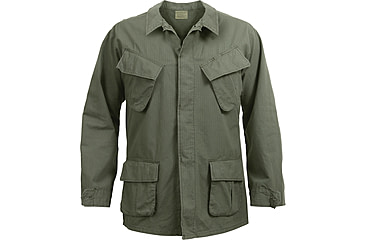 Image of Rothco Vintage Vietnam Fatigue Shirt Rip-Stop, Olive Drab, 4XL, 4693