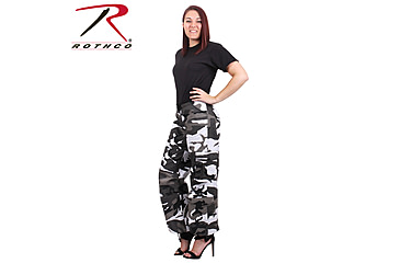 Image of Rothco Womens Camo Vintage Paratrooper Fatigue Pants