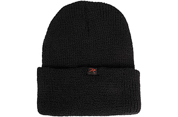 Image of Rothco Wool Watch Cap - Mens, One Size, Black, 58381-Black