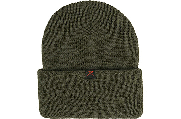 Image of Rothco Wool Watch Cap - Mens, One Size, Olive Drab, 58382-OliveDrab