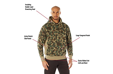Image of Rothco X Bear Archery Fred Bear Camo Every Day Hoodie, XL, 19070-XL