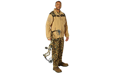 Image of Rothco x Bear Archery Fred Bear Camo Spec Ops Tactical Fleece Jacket, Small, 86690-S