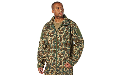 Image of Rothco X Bear Archery Fred Bear Camo Special Ops Soft Shell Jacket - Mens, Small, 19090-S