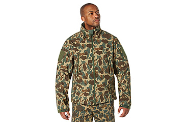 Image of Rothco X Bear Archery Fred Bear Camo Special Ops Soft Shell Jacket - Mens, Small, 19090-S