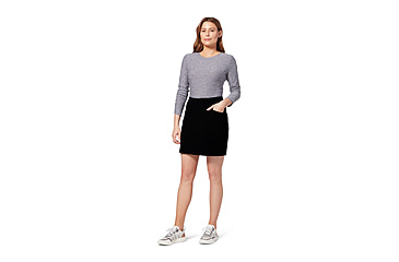 Image of Royal Robbins Alpine Mtn Pro Skort - Womens, Jet Black, 4, Y325006-Jet Black-4
