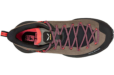 Image of Salewa Dropline Leather Hiking Boots - Womens, Bungee Cord/Black, 7.5, 00-0000061394-7953-7.5