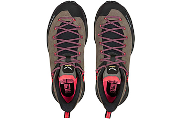 Image of Salewa Dropline Leather Hiking Boots - Womens, Bungee Cord/Black, 7.5, 00-0000061394-7953-7.5