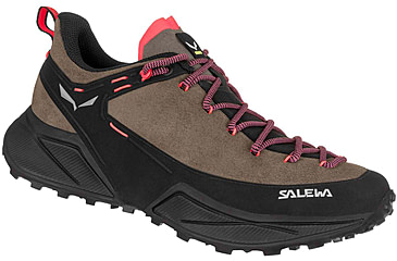 Image of Salewa Dropline Leather Hiking Boots - Womens, Bungee Cord/Black, 7.5, 00-0000061394-7953-7.5