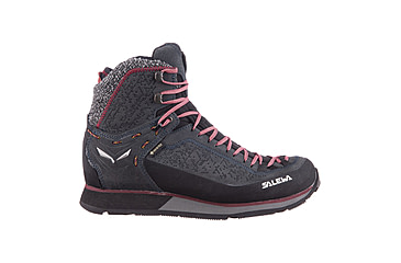 Image of Salewa MTN Trainer 2 Winter GTX Hiking Boots - Womens, Asphalt/Tawny Port, 8, 00-0000061373-988-8