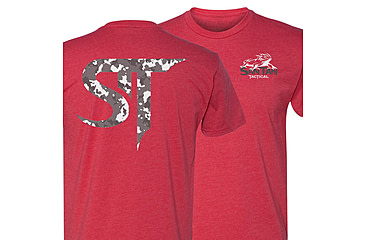 Image of San Tan Tactical Camo Logo T-Shirt, Red Camo, Small, STT-CAMORED-SM