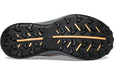 Image of Saucony Endorphin Edge Trail Shoes - Womens, Black/Goldstk, 7.5, Medium, S10773-10-001-M-75