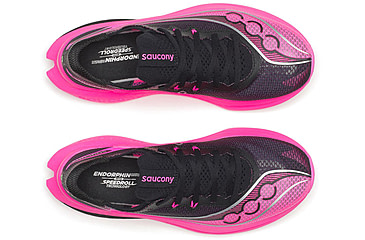 Image of Saucony Endorphin Pro 5, Black/Shock, 11, S11064-131-11