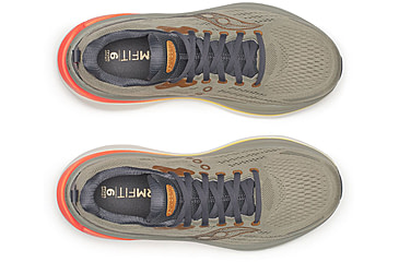 Image of Saucony Hurricane 25, Laurel/Fire, 14, S21026-142-14