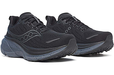 Image of Saucony Hurricane 25 - Mens, Black/Shadow, 10.5, S21026-206-M-10.5