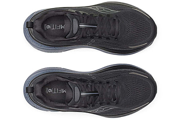 Image of Saucony Hurricane 25 - Mens, Black/Shadow, 10.5, S21026-206-M-10.5