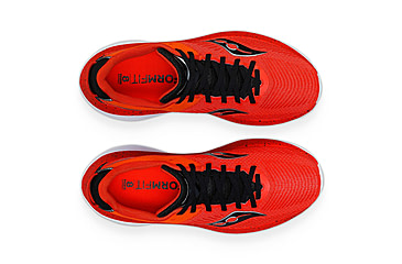 Image of Saucony Kinvara Pro Shoes - Mens, Infrared/Black, 11, Medium, S20847-120-600-M-11