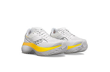 Image of Saucony Kinvara Pro Shoes - Womens, Fog/Vizigold, 7.5, Medium, S10847-122-020-M-7.5