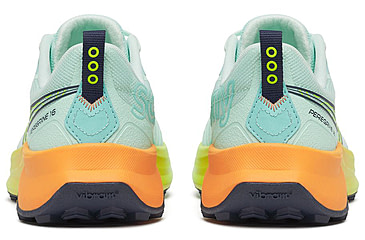 Image of Saucony Peregrine 16, Aqua/Citron, 5, S11066-130-5