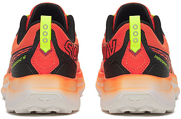 Image of Saucony Peregrine 16, Fire/Black, 10.5, S21066-130-10.5