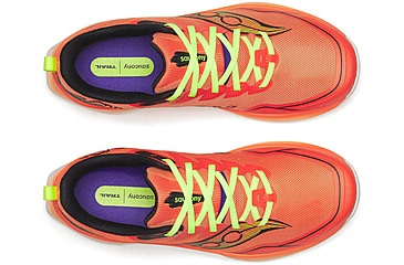 Image of Saucony Peregrine 16, Fire/Black, 10.5, S21066-130-10.5