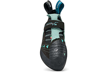 Image of Scarpa Instinct VS Climbing Shoes - Womens, Black/Aqua, 39.5, 70013/002-BlkAqua-39.5