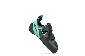 Image of Scarpa Scarpa Arpia V LV Climbing Shoes - Womens, Shark/Aqua, 40.5, 70087/000-SrkAqua-40.5