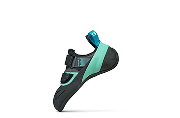 Image of Scarpa Scarpa Arpia V LV Climbing Shoes - Womens, Shark/Aqua, 40.5, 70087/000-SrkAqua-40.5