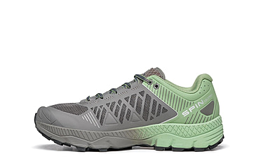 Image of Scarpa Spin Ultra Trailrunning Shoes - Womens, Shark/Mineral Green, 40, 33069/352-SrkMgrn-40