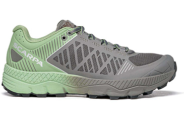 Image of Scarpa Spin Ultra Trailrunning Shoes - Womens, Shark/Mineral Green, 40, 33069/352-SrkMgrn-40
