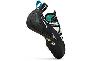 Image of Scarpa Vapor Climbing Shoes - Womens, Dust Gray/Aqua, 37.5, 70074/002-DgryAqua-37.5