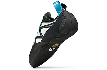 Image of Scarpa Vapor Climbing Shoes - Womens, Dust Gray/Aqua, 37.5, 70074/002-DgryAqua-37.5