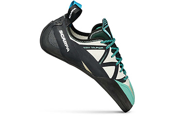 Image of Scarpa Vapor Climbing Shoes - Womens, Dust Gray/Aqua, 37.5, 70074/002-DgryAqua-37.5