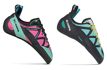 Image of Scarpa Vapor Climbing Shoes - Women's, Dahlia/Maldive, Maldive