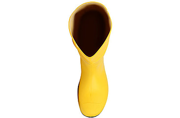 Image of Servus CT PVC 14in Steel Toe Boot - Mens, Yellow / Black, 7, 18835-YLW-070