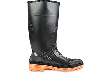 Image of Servus PRM 15 in Steel Toe Boots - Mens, Black/Orange, 12, 75145C-BLK-120