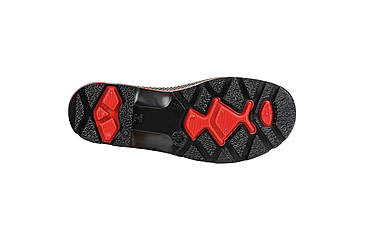 Image of Servus PRO PVC Footwear Boots - Mens, Gray/Red, 5, 75102-GYM-050