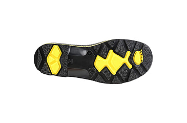 Image of Servus PRO PVC Footwear Boots - Mens, Gray/Yellow, 5, 75101-GYM-050