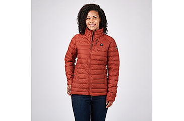 Image of Sierra Designs Sierra Designs Down Jacket - Womens, Burnt Henna, Small, 33551622BUH-SM